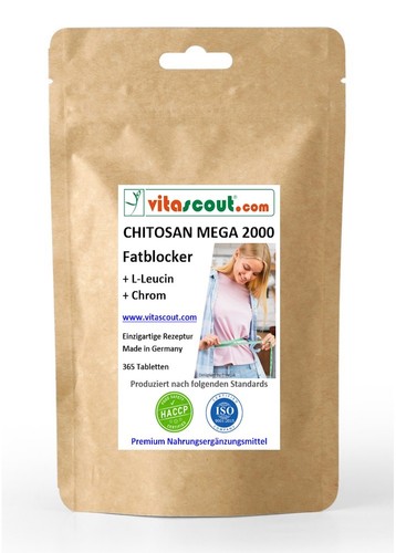 Chitosan 2000 fettblocker - 2000, +
