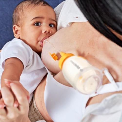 The medela breast feeding kit - breast,