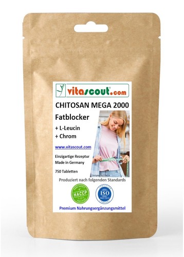 Chitosan 2000 fettblocker - chitosan, +