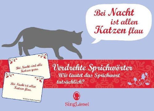 Verdrehte sprichwörter das - verdrehte,