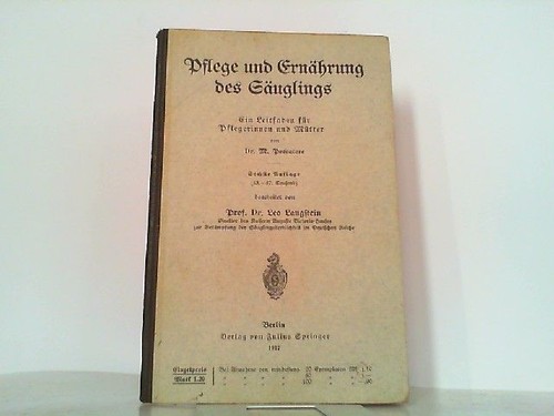 Pflege und ernährung des - und,