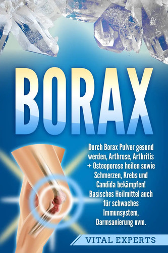 Borax durch - borax, pulver
